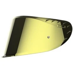 Clear Gold Mirror Visier LS2 Für Casco FF327 Challenger