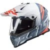 Cross Enduro Helm Offroad Moto Ls2 MX436 PIONEER EVO Evolve White Cobalt -Ls2 Elegant Boutique cross enduro helm offroad moto ls2 mx436 pioneer evo evolve white cobalt 86356