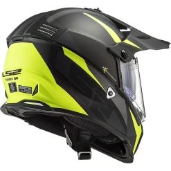Cross Enduro Helm Offroad Moto Ls2 MX436 PIONEER EVO Router Schwarz Matt Gelb Fluo -Ls2 Elegant Boutique cross enduro helm offroad moto ls2 mx436 pioneer evo router schwarz matt gelb fluo 86372