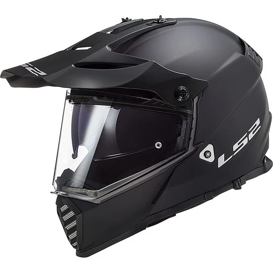 Cross Enduro Helm Offroad Moto Ls2 MX436 PIONEER EVO Solid Matt Schwarz 3 Cross Enduro Helm Offroad Moto Ls2 MX436 PIONEER EVO Solid Matt Schwarz