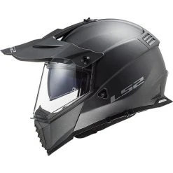 Cross Enduro Helm Offroad Moto Ls2 MX436 PIONEER EVO Solid Titanium -Ls2 Elegant Boutique cross enduro helm offroad moto ls2 mx436 pioneer evo solid titanium 86339