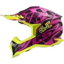 Cross Enduro Helm Offroad Moto Ls2 MX470 SUBVERTER Troop Pink Matt Gelb Fluo -Ls2 Elegant Boutique cross enduro helm offroad moto ls2 mx470 subverter troop pink matt gelb fluo 86311