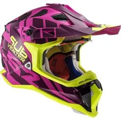 Cross Enduro Helm Offroad Moto Ls2 MX470 SUBVERTER Troop Pink Matt Gelb Fluo -Ls2 Elegant Boutique cross enduro helm offroad moto ls2 mx470 subverter troop pink matt gelb fluo 86315