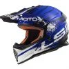Cross Enduro LS2 MX437 Fast Gator Blau Motorradhelm -Ls2 Elegant Boutique cross enduro ls2 mx437 fast gator blau motorradhelm 64556