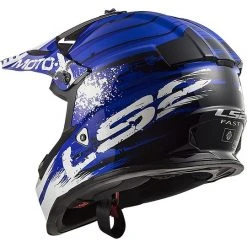 Cross Enduro LS2 MX437 Fast Gator Blau Motorradhelm -Ls2 Elegant Boutique cross enduro ls2 mx437 fast gator blau motorradhelm 66769