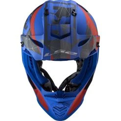 Cross Enduro Moto Ls2 Helm MX437 FAST EVO Alpha Schwarz Blau Matt 15 Cross Enduro Moto Ls2 Helm MX437 FAST EVO Alpha Schwarz Blau Matt -Ls2 Elegant Boutique cross enduro moto ls2 helm mx437 fast evo alpha schwarz blau matt 135934