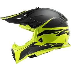 Cross Enduro Motorradhelm Ls2 MX437 FAST EVO Roar Matt Schwarz Gelb Fluo -Ls2 Elegant Boutique cross enduro motorradhelm ls2 mx437 fast evo roar matt schwarz gelb fluo 86428