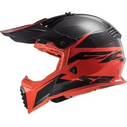Cross Enduro Motorradhelm Ls2 MX437 FAST EVO Roar Schwarz Matt Rot -Ls2 Elegant Boutique cross enduro motorradhelm ls2 mx437 fast evo roar schwarz matt rot 86415