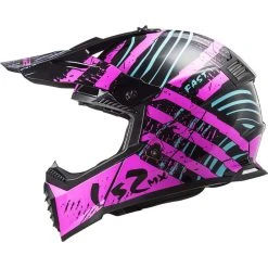 Cross Enduro Motorradhelm Ls2 MX437 FAST EVO Verve Schwarz Pink Fluo -Ls2 Elegant Boutique cross enduro motorradhelm ls2 mx437 fast evo verve schwarz pink fluo 135947