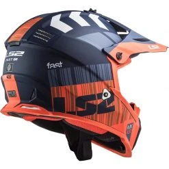 Cross Enduro Motorradhelm Ls2 MX437 Schneller Mini XCODE Orange Fluo Matt Blau -Ls2 Elegant Boutique cross enduro motorradhelm ls2 mx437 schneller mini xcode orange fluo matt blau 106997