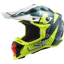 Cross Enduro Motorradhelm Offroad Ls2 MX700 Subverter Evo ASTRO Kobaltgelb Fluo