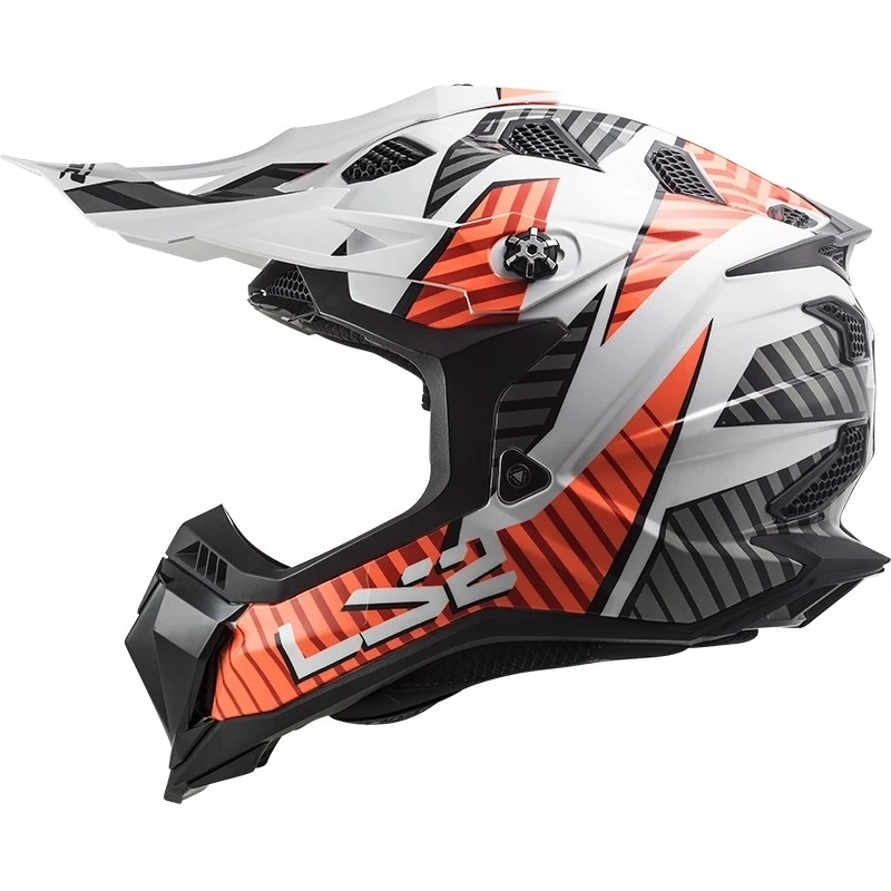 Cross Enduro Motorradhelm Offroad Ls2 MX700 Subverter Evo ASTRO Weiß Orange 4 Cross Enduro Motorradhelm Offroad Ls2 MX700 Subverter Evo ASTRO Weiß Orange – Bild 2