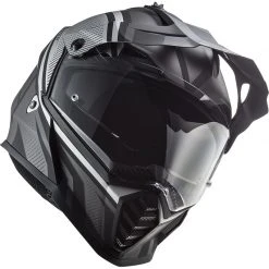Cross Enduro Offroad Moto Helm Ls2 MX436 PIONEER EVO Meister Matt Titanium -Ls2 Elegant Boutique cross enduro offroad moto helm ls2 mx436 pioneer evo meister matt titanium 113189