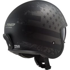 Custom Jet Motorradhelm Ls2 OF599 SPITFIRE Black Flag Matt Black Titanium -Ls2 Elegant Boutique custom jet motorradhelm ls2 of599 spitfire black flag matt black titanium 86073