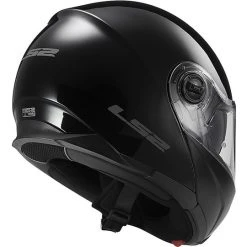 Doppelmasken-Modular Motorrad Helm LS2 FF325 Strobe Glanz Schwarz -Ls2 Elegant Boutique doppelmasken modular motorrad helm ls2 ff325 strobe glanz schwarz 86214