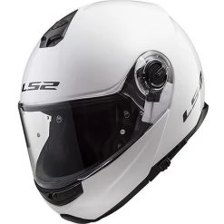 Doppelmasken-Modular Motorrad Helm LS2 FF325 Strobe Glossy White -Ls2 Elegant Boutique doppelmasken modular motorrad helm ls2 ff325 strobe glossy white 86194