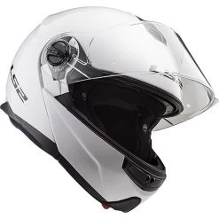 Doppelmasken-Modular Motorrad Helm LS2 FF325 Strobe Glossy White -Ls2 Elegant Boutique doppelmasken modular motorrad helm ls2 ff325 strobe glossy white 86196
