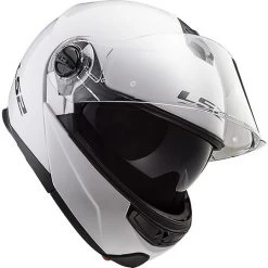 Doppelmasken-Modular Motorrad Helm LS2 FF325 Strobe Glossy White -Ls2 Elegant Boutique doppelmasken modular motorrad helm ls2 ff325 strobe glossy white 86201