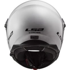 Doppelmasken-Modular Motorrad Helm LS2 FF325 Strobe Glossy White -Ls2 Elegant Boutique doppelmasken modular motorrad helm ls2 ff325 strobe glossy white 86206