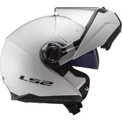 Doppelmasken-Modular Motorrad Helm LS2 FF325 Strobe Glossy White -Ls2 Elegant Boutique doppelmasken modular motorrad helm ls2 ff325 strobe glossy white 86211