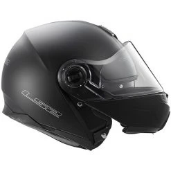 Doppelmasken-Modular Motorrad Helm LS2 FF325 Strobe Matt Schwarz -Ls2 Elegant Boutique doppelmasken modular motorrad helm ls2 ff325 strobe matt schwarz 86223