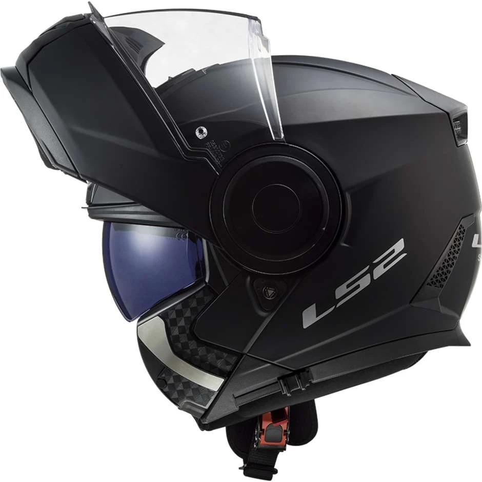 Doppelvisier Motorrad Baukastenhelm Ls2 FF902 SCOPE Solid Matt Black 4 Doppelvisier Motorrad Baukastenhelm Ls2 FF902 SCOPE Solid Matt Black – Bild 2
