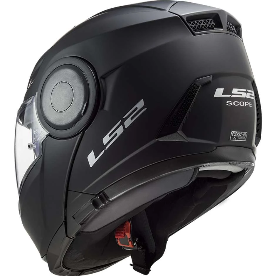 Doppelvisier Motorrad Baukastenhelm Ls2 FF902 SCOPE Solid Matt Black 9 Doppelvisier Motorrad Baukastenhelm Ls2 FF902 SCOPE Solid Matt Black – Bild 7