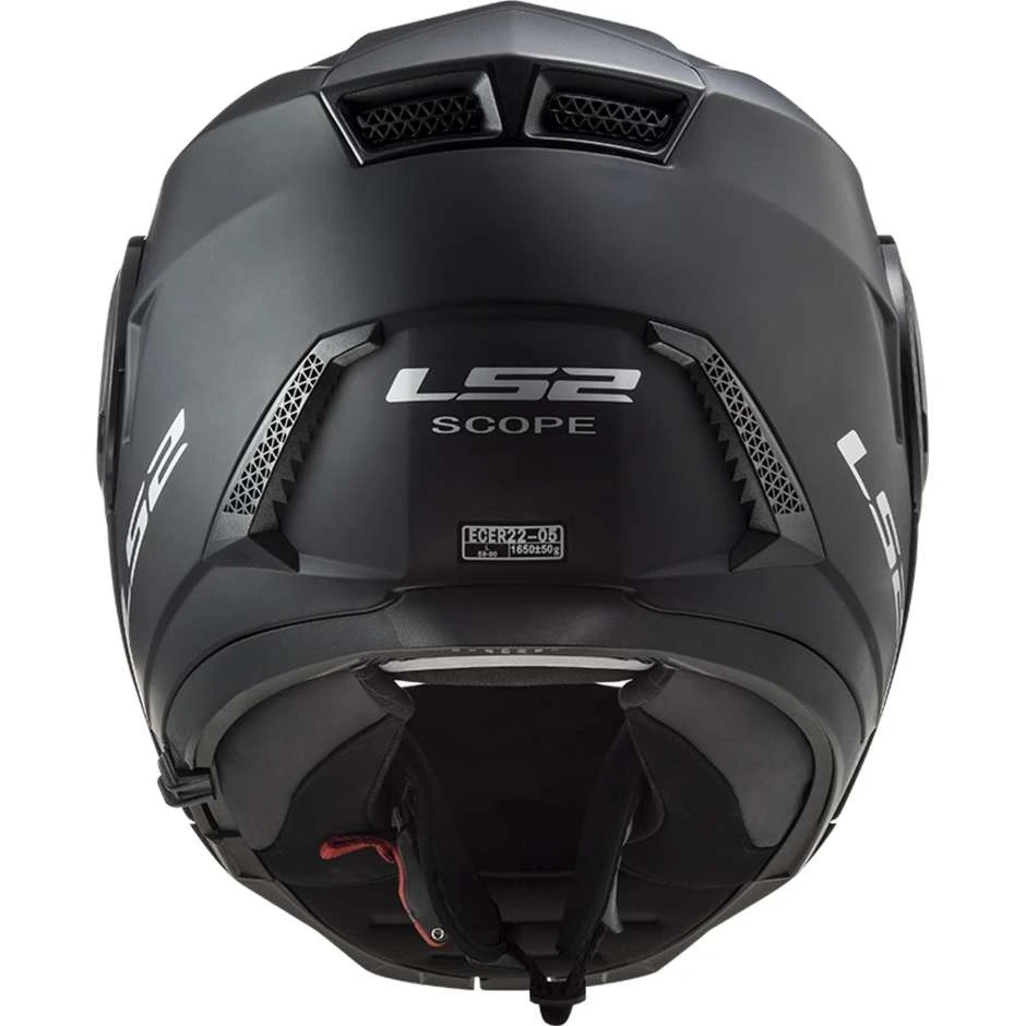 Doppelvisier Motorrad Baukastenhelm Ls2 FF902 SCOPE Solid Matt Black 10 Doppelvisier Motorrad Baukastenhelm Ls2 FF902 SCOPE Solid Matt Black – Bild 8