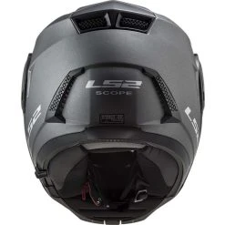 Doppelvisier-Motorrad-Baukastenhelm Ls2 FF902 SCOPE Solid Matt Titanium -Ls2 Elegant Boutique doppelvisier motorrad baukastenhelm ls2 ff902 scope solid matt titanium 138740