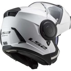 Doppelvisier-Motorrad-Baukastenhelm Ls2 FF902 SCOPE Solid White -Ls2 Elegant Boutique doppelvisier motorrad baukastenhelm ls2 ff902 scope solid white 138775