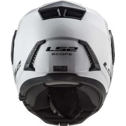Doppelvisier-Motorrad-Baukastenhelm Ls2 FF902 SCOPE Solid White -Ls2 Elegant Boutique doppelvisier motorrad baukastenhelm ls2 ff902 scope solid white 138781
