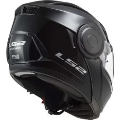 Doppelvisier-Motorrad-Modularhelm Ls2 FF902 SCOPE Solid Glossy Black -Ls2 Elegant Boutique doppelvisier motorrad modularhelm ls2 ff902 scope solid glossy black 138786