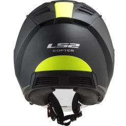 Doppelvisier Motorradhelm Jet Ls2 OF600 Copter URBANE Schwarz Gelb Fluo Matt -Ls2 Elegant Boutique doppelvisier motorradhelm jet ls2 of600 copter urbane schwarz gelb fluo matt 106858