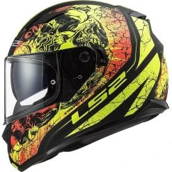 Full Face Motorradhelm Doppelvisier Ls2 FF320 STREM EVO Throne Schwarz Gelb Fluo Matte -Ls2 Elegant Boutique full face motorradhelm doppelvisier ls2 ff320 strem evo throne schwarz gelb fluo matte 85624