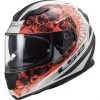 Full Face Motorradhelm Doppelvisier Ls2 FF320 STREM EVO Throne Weiß Orange -Ls2 Elegant Boutique full face motorradhelm doppelvisier ls2 ff320 strem evo throne weiss orange 85611