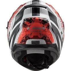Full Face Motorradhelm Doppelvisier Ls2 FF320 STREM EVO Throne Weiß Orange -Ls2 Elegant Boutique full face motorradhelm doppelvisier ls2 ff320 strem evo throne weiss orange 85618