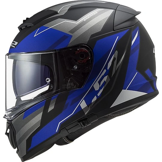 Full Face Motorradhelm Doppelvisier Ls2 FF390 BREAKER Beta Blau Matt 5 Full Face Motorradhelm Doppelvisier Ls2 FF390 BREAKER Beta Blau Matt – Bild 3