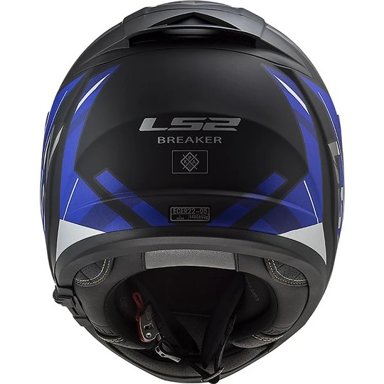 Full Face Motorradhelm Doppelvisier Ls2 FF390 BREAKER Beta Blau Matt 6 Full Face Motorradhelm Doppelvisier Ls2 FF390 BREAKER Beta Blau Matt – Bild 4