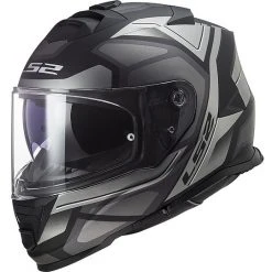 Full Face Motorradhelm Doppelvisier Ls2 FF800 STORM Faster Titanium Matt