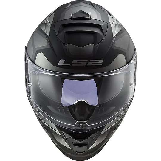 Full Face Motorradhelm Doppelvisier Ls2 FF800 STORM Faster Titanium Matt 6 Full Face Motorradhelm Doppelvisier Ls2 FF800 STORM Faster Titanium Matt – Bild 4