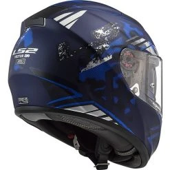Full Face Motorradhelm In HPFC Ls2 FF397 VECTOR EVO Blau Matt Schablone -Ls2 Elegant Boutique full face motorradhelm in hpfc ls2 ff397 vector evo blau matt schablone 85429