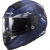 Full Face Motorradhelm In HPFC Ls2 FF397 VECTOR EVO Blau Matt Schablone -Ls2 Elegant Boutique full face motorradhelm in hpfc ls2 ff397 vector evo blau matt schablone 85430