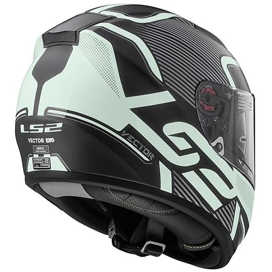 Helm Moto Integral Fiber-Glow Vector LS2 FF397 Matte Black Leuchtdoppel Visier 4 Helm Moto Integral Fiber-Glow Vector LS2 FF397 Matte Black Leuchtdoppel Visier – Bild 2