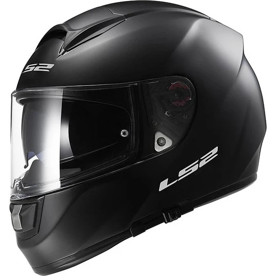 Helm Moto Integral Fiber LS2 FF397 Vector Mono Matt Black 3 Helm Moto Integral Fiber LS2 FF397 Vector Mono Matt Black