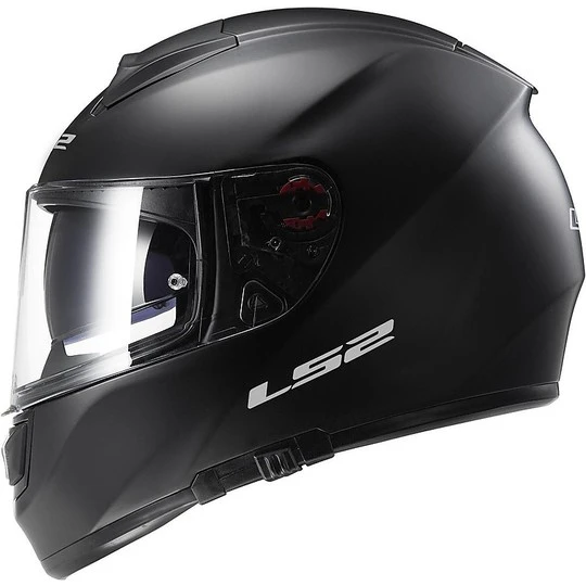 Helm Moto Integral Fiber LS2 FF397 Vector Mono Matt Black 4 Helm Moto Integral Fiber LS2 FF397 Vector Mono Matt Black – Bild 2