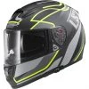 Helm Moto Integral Fiber LS2 FF397 Vector Vantage Matt Schwarz / Gelb Hallo-Vision -Ls2 Elegant Boutique helm moto integral fiber ls2 ff397 vector vantage matt schwarz gelb hallo vision 22640