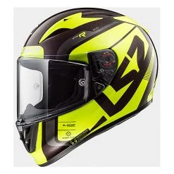 Helm Moto Integral Ls2 FF323 Pfeil C Alter Sting Wineberry H-Vision-Yellow