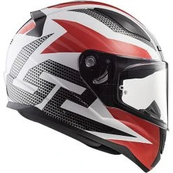 Helm Moto Integral Ls2 FF353 Rapid-Weiß Rot Gitter -Ls2 Elegant Boutique helm moto integral ls2 ff353 rapid weiss rot gitter 44732