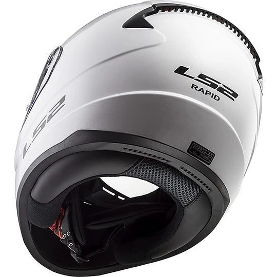 Helm Moto Integral Ls2 FF353 Schnelle Festglanz Weiss 5 Helm Moto Integral Ls2 FF353 Schnelle Festglanz Weiss – Bild 3
