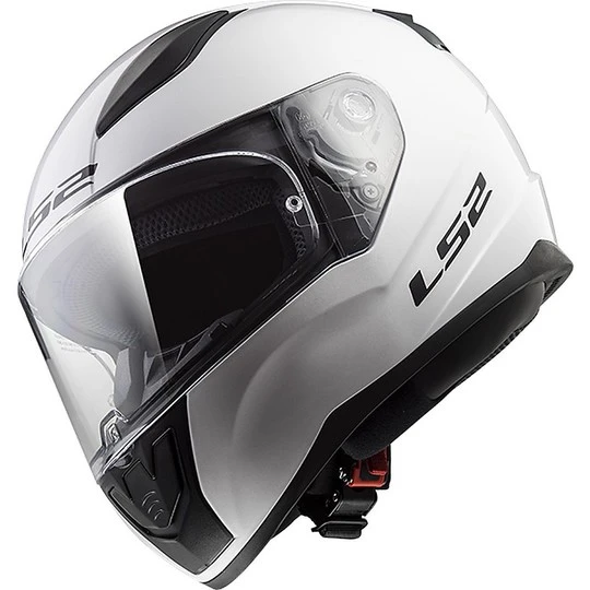 Helm Moto Integral Ls2 FF353 Schnelle Festglanz Weiss 6 Helm Moto Integral Ls2 FF353 Schnelle Festglanz Weiss – Bild 4